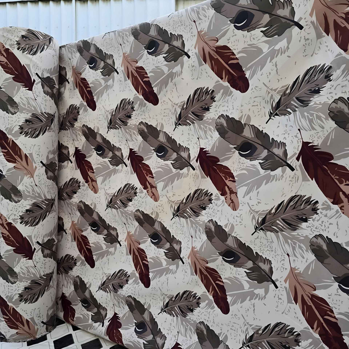 Printed Bedsheet Fabric Roll Wholesale UAE | Premium Floral & Botanical Designs | Julanar Home Decor