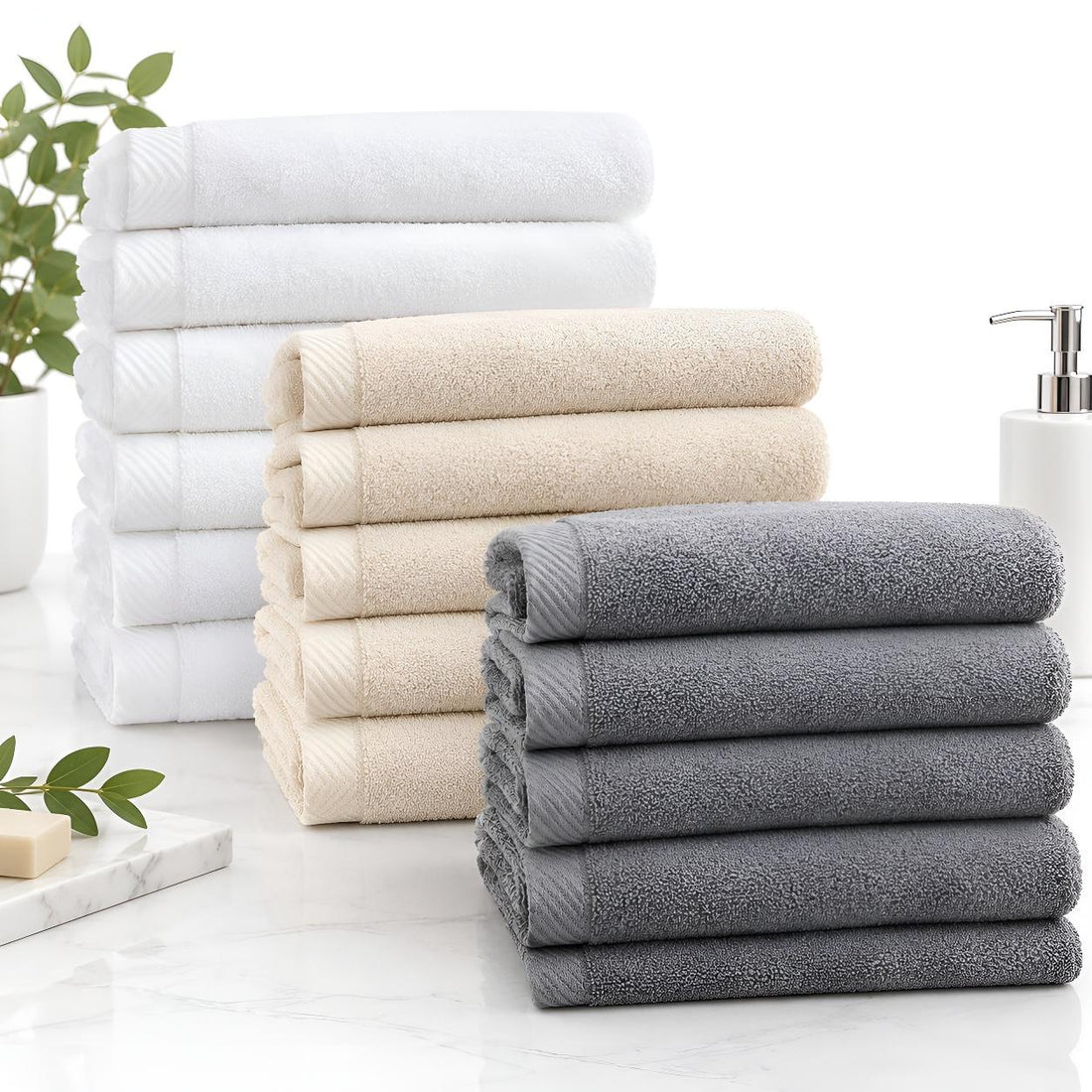 How to choose the best towels for UAE homes — luxury cotton bath towels Dubai | Julanar Home Decor