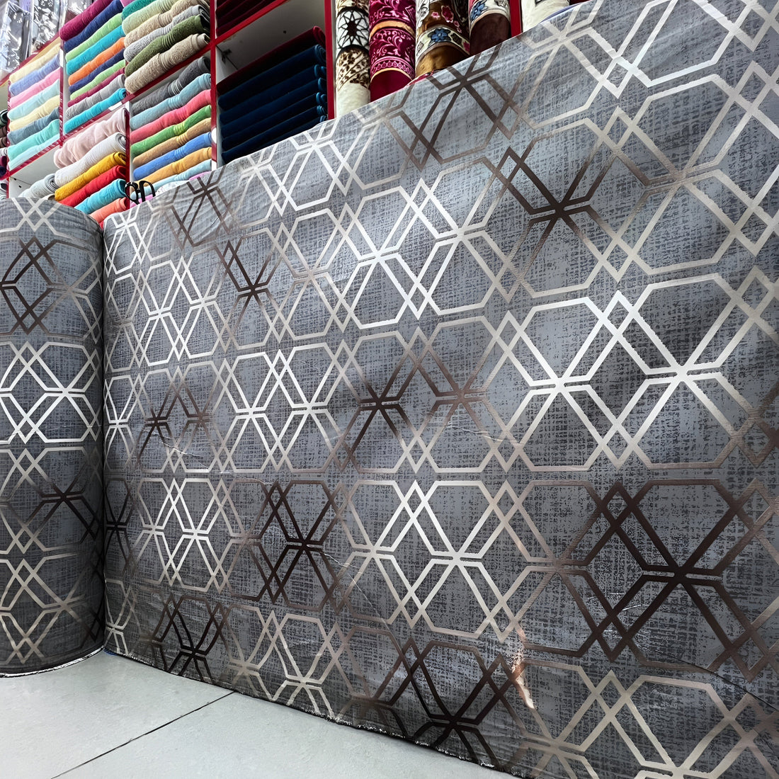 Home Textile Wholesale UAE: Why Geometric Bedsheet Rolls Are a Smart Investment - Julanar Home Decor