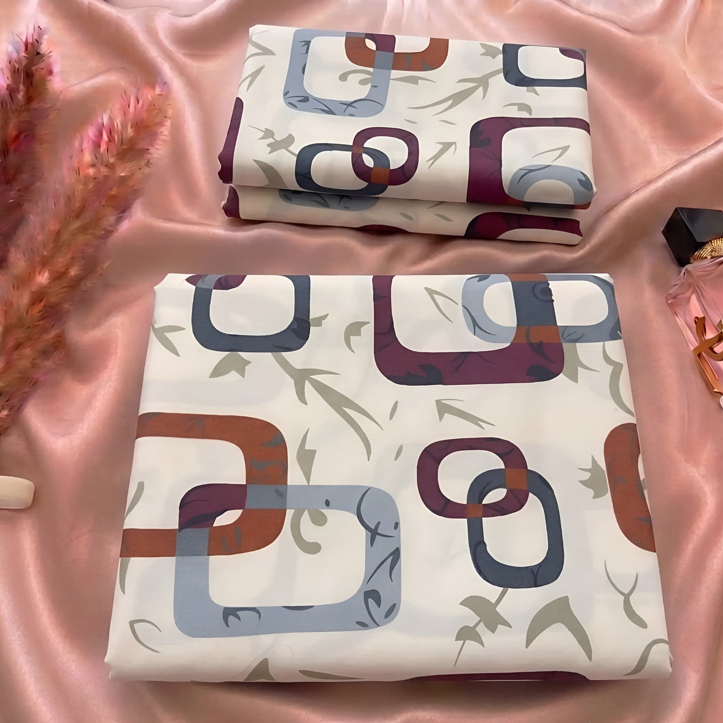 Luxury Modern Marble Print Bedding Set UAE Dubai