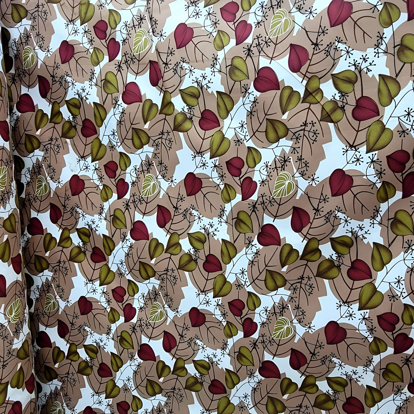 Wholesale Textile - Luxury Botanical Bedsheet Fabric Roll UAE - Julanar Home Decor