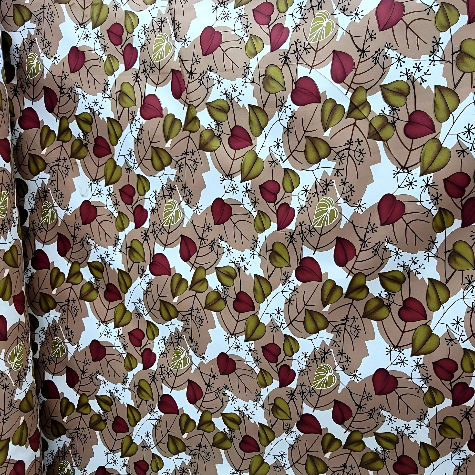 Wholesale Textile - Luxury Botanical Bedsheet Fabric Roll UAE - Julanar Home Decor