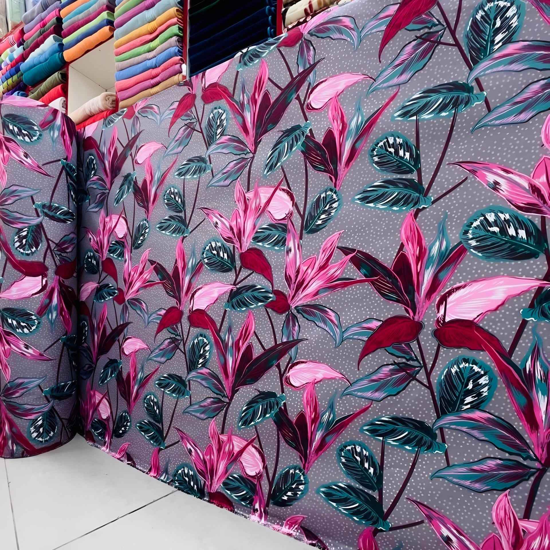 Luxury Pink Royal Bedsheet Roll Wholesale Dubai | Premium Bedding Fabric UAE