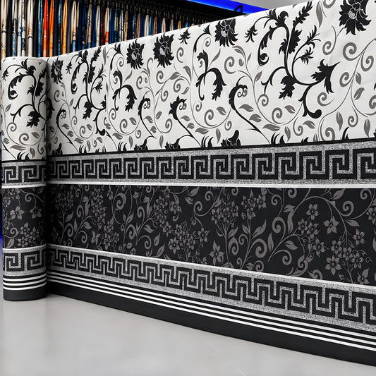 Rouleau de tissu de drap de lit - Tissu imprimé floral de qualité supérieure pour literie de luxe