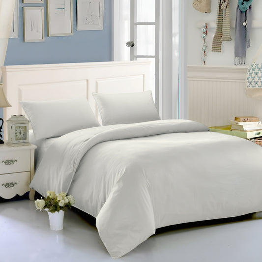 Luxury plain white hotel bedsheet mix by Marjan3x — soft cotton fabric with smooth and elegant finish.